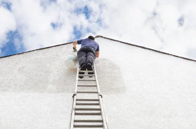 Peinture extérieure à Aveize — façades et ravalement